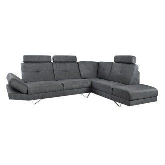 ΚΑΝΑΠΕΣ CALYPSO ΔΕΞΙΑ ΓΩΝΙΑ HM3019.02R ΓΚΡΙ ΧΡΩΜΑ 280x210x100 εκ. ΚΑΝΑΠΕΣ CALYPSO ΔΕΞΙΑ ΓΩΝΙΑ HM3019.02R ΓΚΡΙ ΧΡΩΜΑ 280x210x100 εκ.