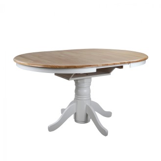 ΤΡΑΠΕΖΙ ΞΥΛΙΝΟ ΣΕ WHITE WASH ΧΡΩΜΑ Φ106(+40)x78Υ εκ.COUNTRY STYLE HM0161 ΤΡΑΠΕΖΙ ΞΥΛΙΝΟ ΣΕ WHITE WASH ΧΡΩΜΑ Φ106(+40)x78Υ εκ.COUNTRY STYLE HM0161