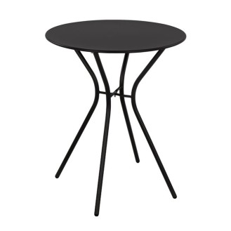 ΤΡΑΠΕΖΙ ΜΕΤΑΛΛΙΚΟ ΜΑΥΡΟ ABBY HM5524.11 Φ60X72Y εκ. ΤΡΑΠΕΖΙ ΜΕΤΑΛΛΙΚΟ ΜΑΥΡΟ ABBY HM5524.11 Φ60X72Y εκ.