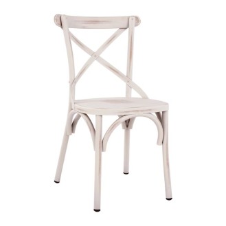 ΚΑΡΕΚΛΑ ΑΛΟΥΜΙΝΙΟΥ FORENZA ΛΕΥΚH ΠΑΤΙΝΑ 53X50X88 εκ HM5553.02 ΚΑΡΕΚΛΑ ΑΛΟΥΜΙΝΙΟΥ FORENZA ΛΕΥΚH ΠΑΤΙΝΑ 53X50X88 εκ HM5553.02