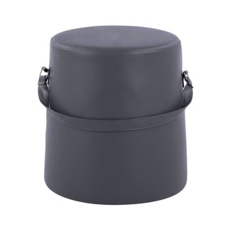 ΣΚΑΜΠΟ GINA ΜΕ PU ΣΕ ΓΚΡΙ ΑΠΟΧΡΩΣΗ HM8629.01 Φ40x42Υ εκ.