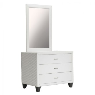 ΤΟΥΑΛΕΤΑ ΜΕ ΚΑΘΡΕΠΤΗ ELDA HM597.02 ΑΠΟ PU ΛΕΥΚΟ ΜΑΤ 97x56x178Υ εκ.