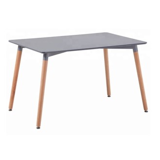 ΤΡΑΠΕΖΙ HM8697.10 MINIMAL, γκρι MDF, ξύλινα πόδια οξιά, 160Χ90X74,5Υ εκ ΤΡΑΠΕΖΙ HM8697.10 MINIMAL, γκρι MDF, ξύλινα πόδια οξιά, 160Χ90X74,5Υ εκ