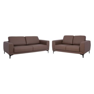 ΣΕΤ ΣΑΛΟΝΙΟΥ 2ΤΜΧ KENZIE ΜΕ ΚΑΦΕ ΤΑΜΠΑ PU HM11284.03