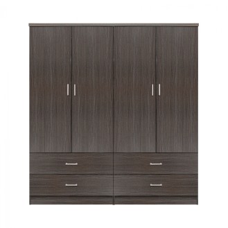 ΣΕΤ 2 ΤΜΧ ΝΤΟΥΛΑΠΑ 4ΦΥΛΛΗ ΜΕ 4 ΣΥΡΤΑΡΙΑ ZEBRANO 160X42X181 HM11349.01 ΣΕΤ 2 ΤΜΧ ΝΤΟΥΛΑΠΑ 4ΦΥΛΛΗ ΜΕ 4 ΣΥΡΤΑΡΙΑ ZEBRANO 160X42X181 HM11349.01