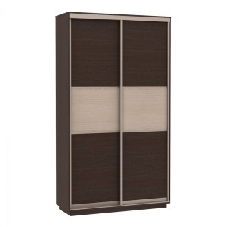 ΝΤΟΥΛΑΠΑ ΣΥΡΟΜΕΝΗ 90X45X190Υ εκ.2ΦΥΛΛΗ AMELIA WENGE - SONAMA HM2382.02