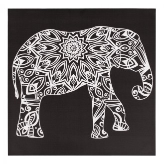 ΠΙΝΑΚΑΣ ΚΑΜΒΑΣ ELEPHANT HM7156.03 80X80X2.5 εκ.