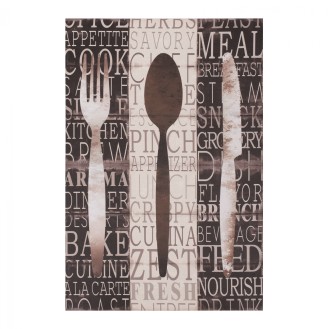 ΠΙΝΑΚΑΣ ΚΑΜΒΑΣ SPOON HM7154.02 60X90X2.5 εκ.