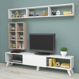 ΣΥΝΘΕΣΗ ΤΗΛΕΟΡΑΣΗΣ JANIA HM2254 ΛΕΥΚΟ SONAMA 180,5x32x155,5 εκ. ΣΥΝΘΕΣΗ ΤΗΛΕΟΡΑΣΗΣ JANIA HM2254 ΛΕΥΚΟ SONAMA 180,5x32x155,5 εκ.