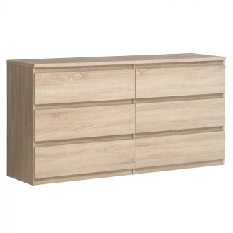 ΣΥΡΤΑΡΙΕΡΑ BRANCO HM8833.01 ΜΕ 6 ΣΥΡΤΑΡΙΑ SONAMA 154x42,2x79,9 εκ.
