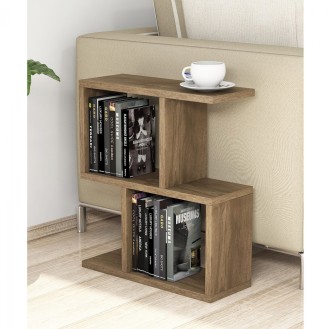 ΒΟΗΘΗΤΙΚΟ ΤΡΑΠΕΖΙ AMABELLA ΜΕΛΑΜΙΝΗΣ ΚΑΡΥΔΙ HM8956.01 45x17x51,4 εκ.