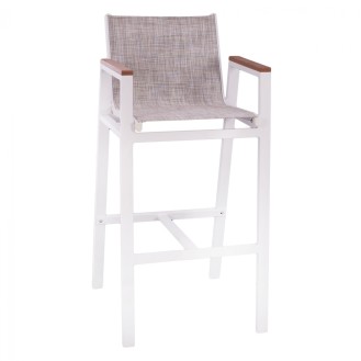 ΣΚΑΜΠΟ ΜΠΑΡ ΑΛΟΥΜΙΝΙΟΥ ΛΕΥΚΟ ΜΕ POLYWOOD 52 x 58 x 108 εκ. HM5790.01 ΣΚΑΜΠΟ ΜΠΑΡ ΑΛΟΥΜΙΝΙΟΥ ΛΕΥΚΟ ΜΕ POLYWOOD 52 x 58 x 108 εκ. HM5790.01