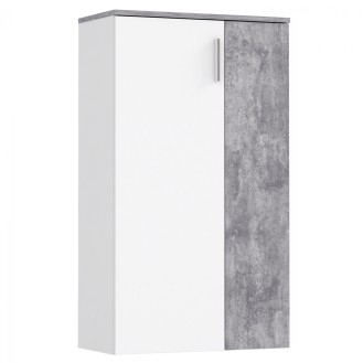 ΠΑΠΟΥΤΣΟΘΗΚΗ ΜΕΛΑΜΙΝΗΣ HM9014.03 ΛΕΥΚΟ - ΓΚΡΙ CEMENT 68,9x34,1x120,4Υ εκ. ΠΑΠΟΥΤΣΟΘΗΚΗ ΜΕΛΑΜΙΝΗΣ HM9014.03 ΛΕΥΚΟ - ΓΚΡΙ CEMENT 68,9x34,1x120,4Υ εκ.