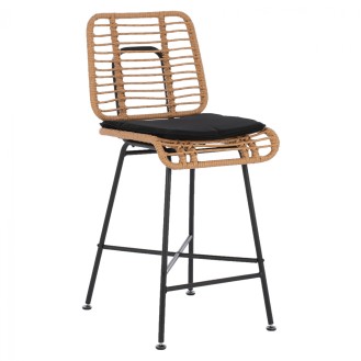 ΣΚΑΜΠΟ ΜΕΤΑΛΛΙΚΟ EDDIE ΜΕ ΜΑΞΙΛΑΡΙ HM5709 ΜΕ WICKER ΜΠΕΖ 46Χ46,5Χ96 εκ. ΣΚΑΜΠΟ ΜΕΤΑΛΛΙΚΟ EDDIE ΜΕ ΜΑΞΙΛΑΡΙ HM5709 ΜΕ WICKER ΜΠΕΖ 46Χ46,5Χ96 εκ.