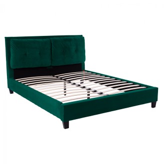 ΚΡΕΒΑΤΙ BILLIE ΜΕ ΒΕΛΟΥΔΟ ΚΥΠΑΡΙΣΣΙ HM551.13 160Χ200 ΚΡΕΒΑΤΙ BILLIE ΜΕ ΒΕΛΟΥΔΟ ΚΥΠΑΡΙΣΣΙ HM551.13 160Χ200