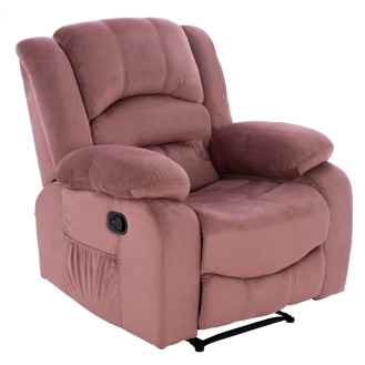 ΠΟΛΥΘΡΟΝΑ RELAX ΜΕ ΜΗΧΑΝΙΣΜΟ MASSAGE HM8317.22 ΣΑΠΙΟ ΜΗΛΟ ΒΕΛΟΥΔΟ 92x95x98 εκ.