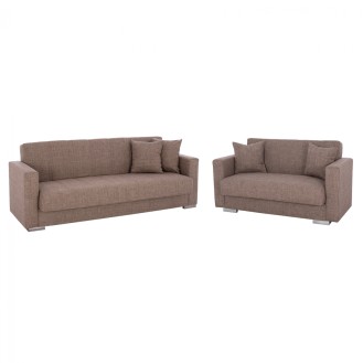 ΣΕΤ ΣΑΛΟΝΙ CARYLON ΜΠΕΖ 2 ΤΜΧ HM11616.02